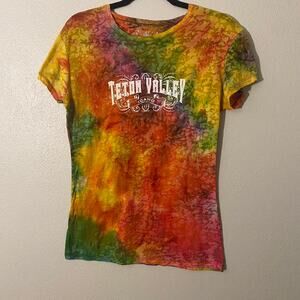 Teton Valley Tie-Dye T-Shirt – My Sport – Large – Multicolor Cotton Blend
